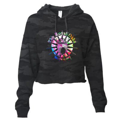 Day Drinkin Ladies Cropped Hoodie Thumbnail