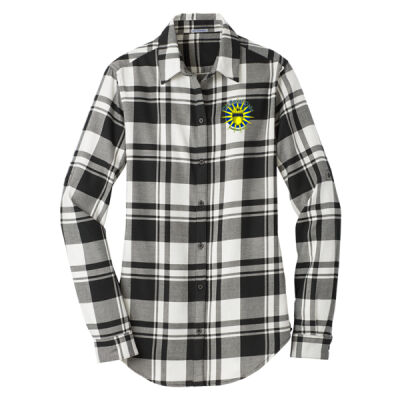 Royal Oaks Acorn Ladies Flannel Shirt Thumbnail